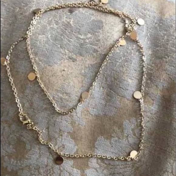 New Gold Flat Disc Decorated Waist Belly Chain - Picture 3 of 16